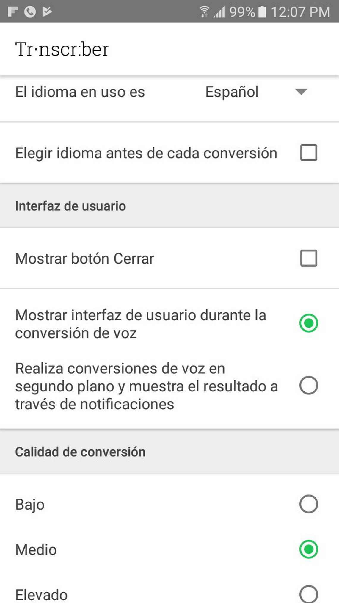 Transcriber