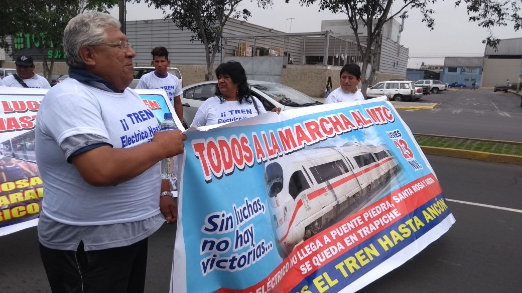 Vecinos de Lima Norte exigen que tren eléctrico llegue hasta Ancón ...