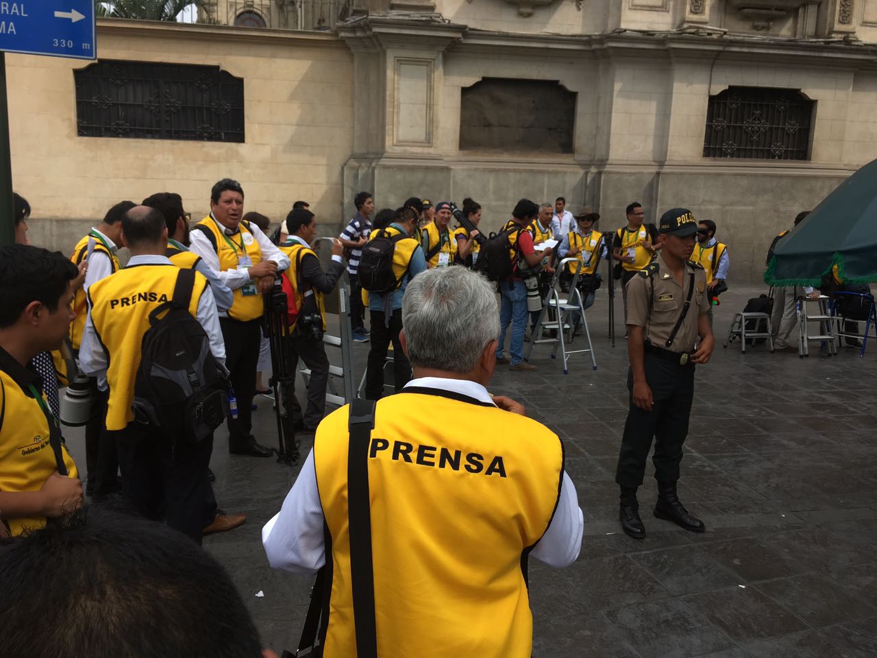 periodistas