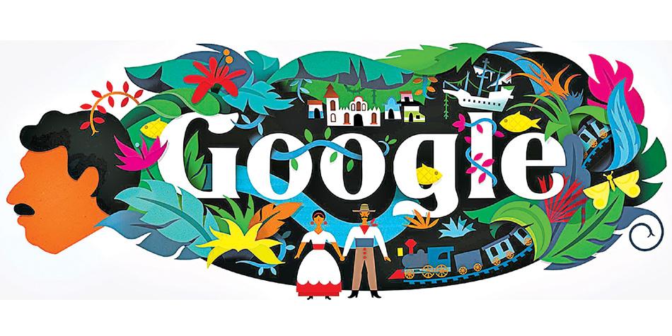 Google invita a Macondo para festejar el natalicio de Gabriel García Márquez
