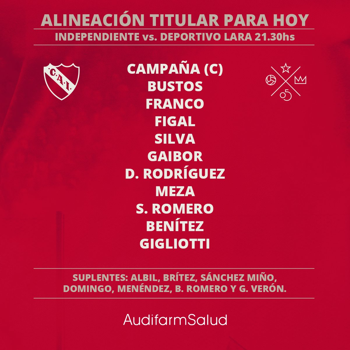 alineacion