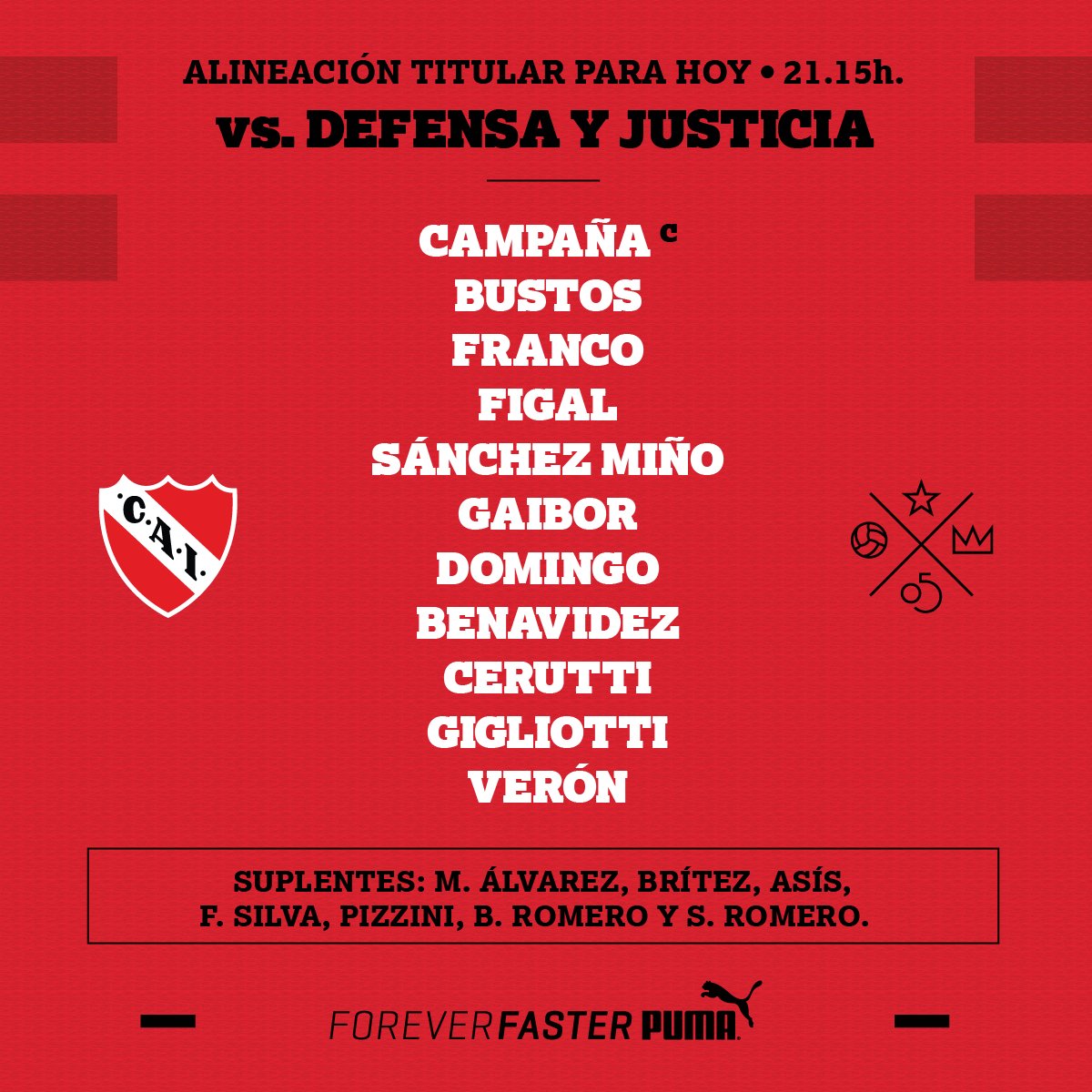 alineacion