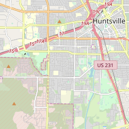 Redstone Arsenal Map