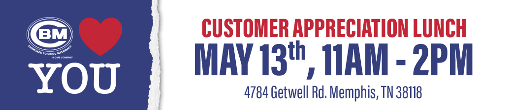 CUSTOMER APPRECIATION LUNCH MAY 13TH