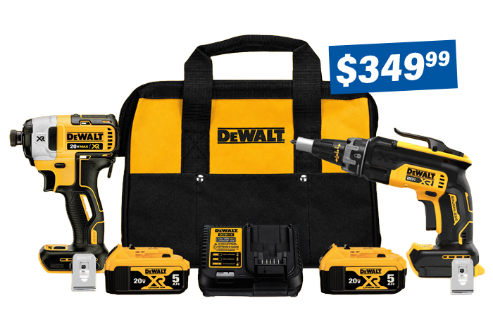 DeWALT combo kit for $349.99