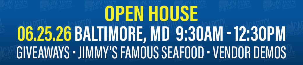 OPEN HOUSE 06.25.26 BALTIMORE, MD