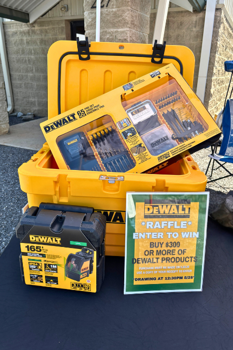 DeWALT prize bundle