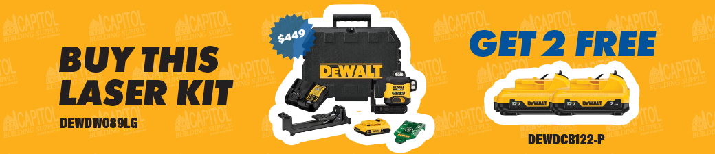 DeWALT green line laser deal