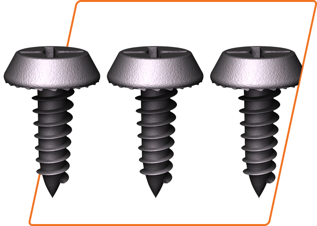 Grabber Scorpion pan head screws