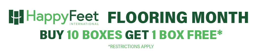 HAPPY FEET FLOORING MONTH DEAL