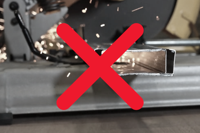 No jagged edges