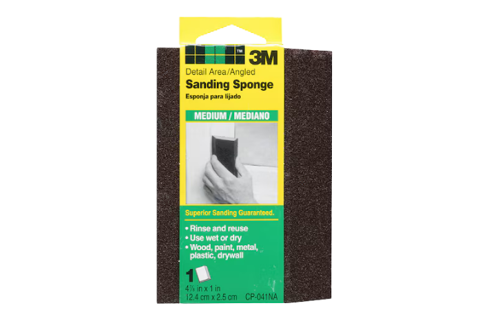 3M medium detail sanding sponge