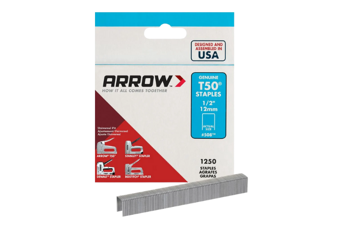Arrow T50 staples 1/2"
