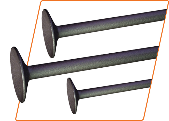 Grabber diamond head nails