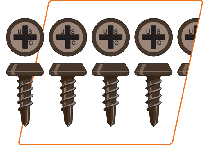 USG Sheetrock Tools screws