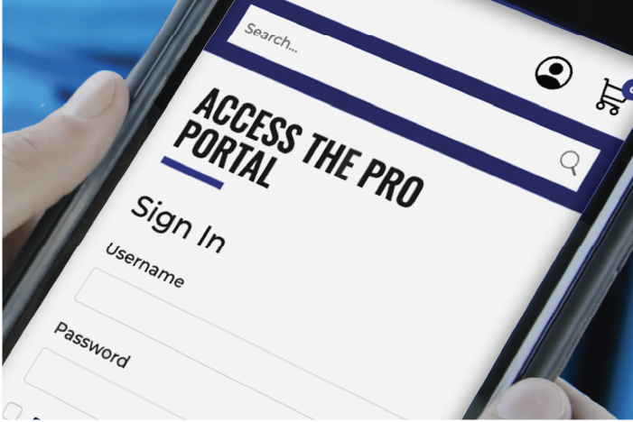 Log In to your Pro Account
