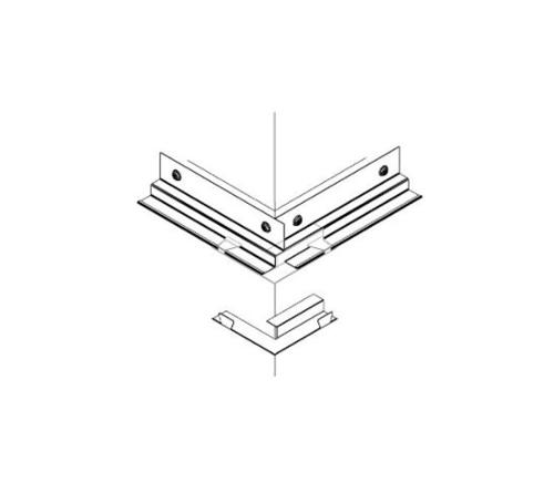 Armstrong Outside Corner for 7877 Shadow Molding / White - 7877OC
