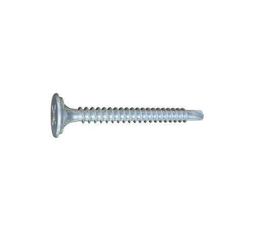 1 in x #6 Grabber Phillips Scavenger Head Fine Thread Clear Zinc