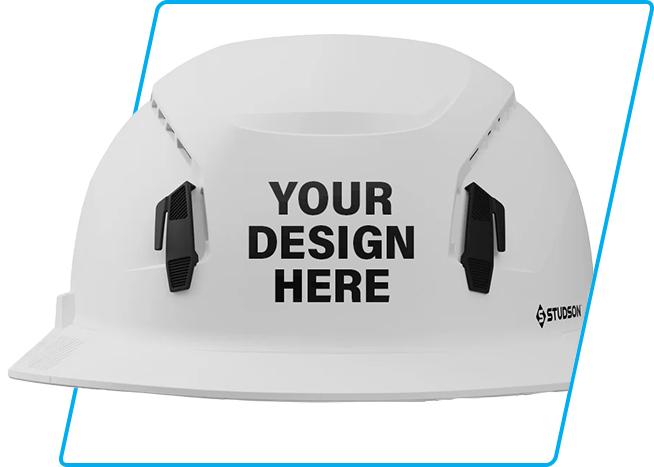 Custom STUDSON hard hat