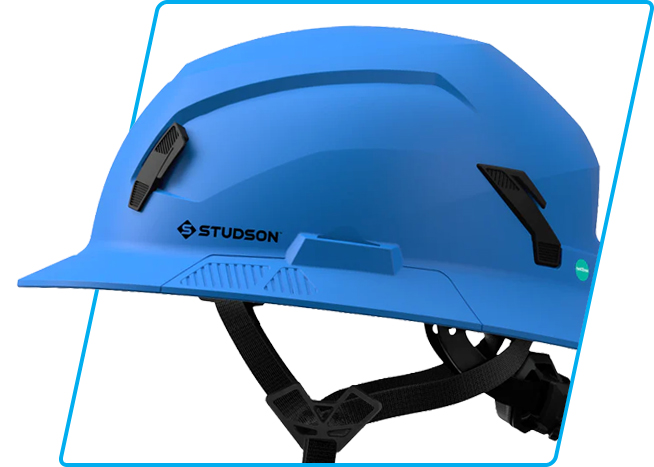STUDSON SHK-1 full brim helmet