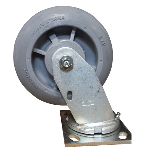 6 in AIE Company Colson 4 Series Top Plate Dolly Caster at TSW