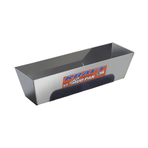 12 in Kraft Tools HeliArc EZGrip Stainless Steel Mud Pan at TSW
