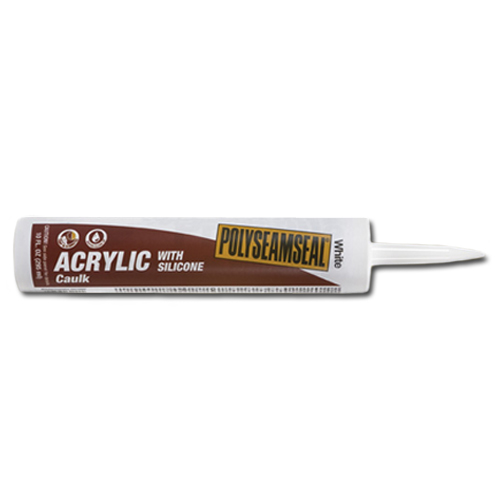 Polyseamseal Acrylic Caulk With Silicone at TSW