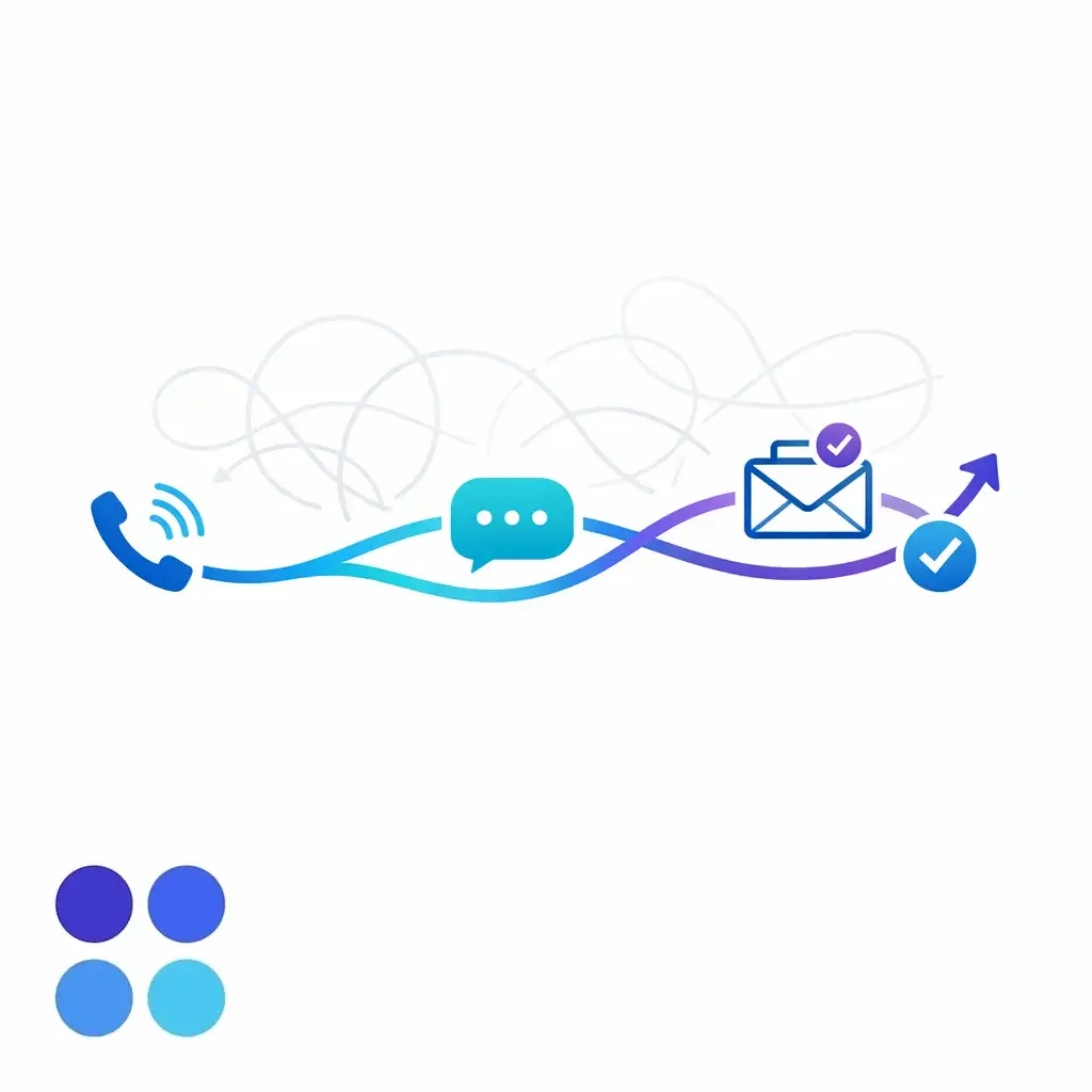 A caller journey moves directly to resolution with no repeated explanations or extra transfers.