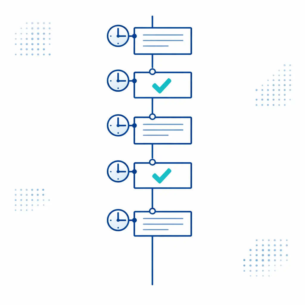 A timeline of notes and timestamps shows required documentation for escalations and follow-ups.