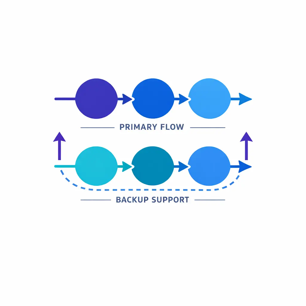 A resilient backup coverage layer protects service during outages absenteeism and sudden demand shocks.