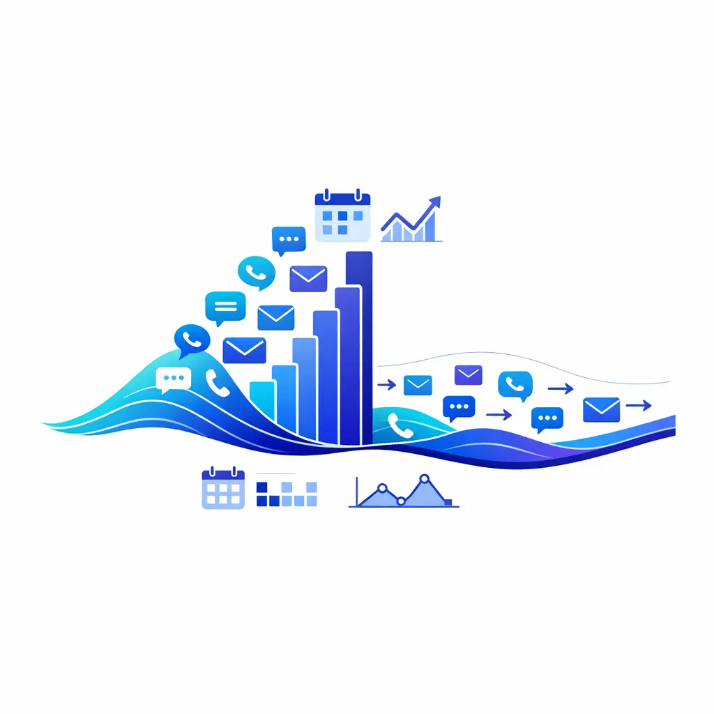 Rising contact volume is absorbed by flexible outsourced coverage without disrupting service quality.