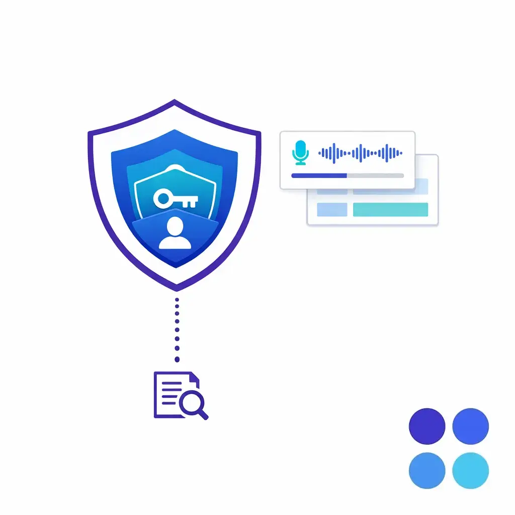 Role based access gates protect recordings and sensitive fields with audit trails.