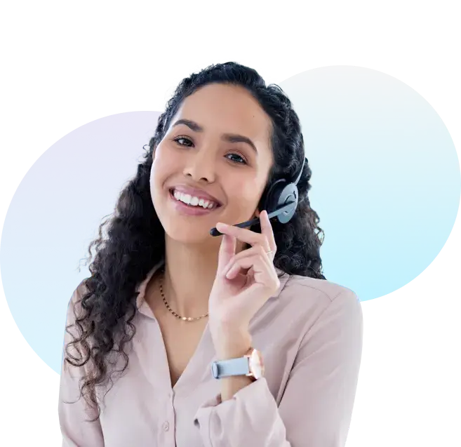 Bilingual Agent Answering Call