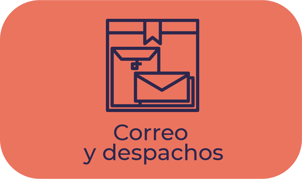protocolo en correos y despachos a domicilio