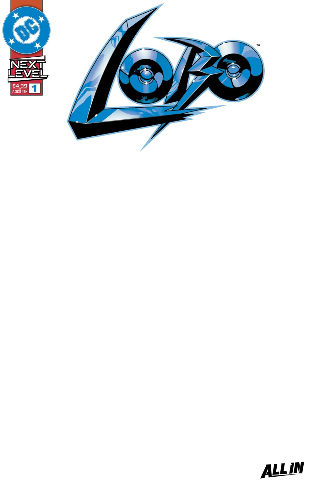 Lobo #1 (Cover F Blank Card Stock Variant)