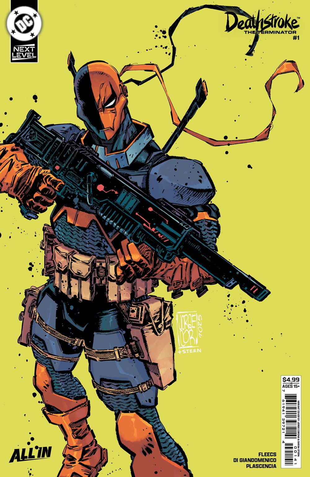 Deathstroke The Terminator #1 (Cover D Jorge Corona Next Level Card Stock Variant)