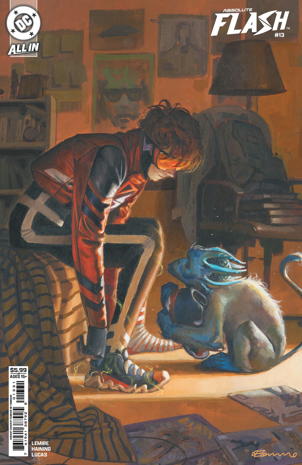 Absolute Flash #13 (Cover C Fabrizio De Tommaso Card Stock Variant)