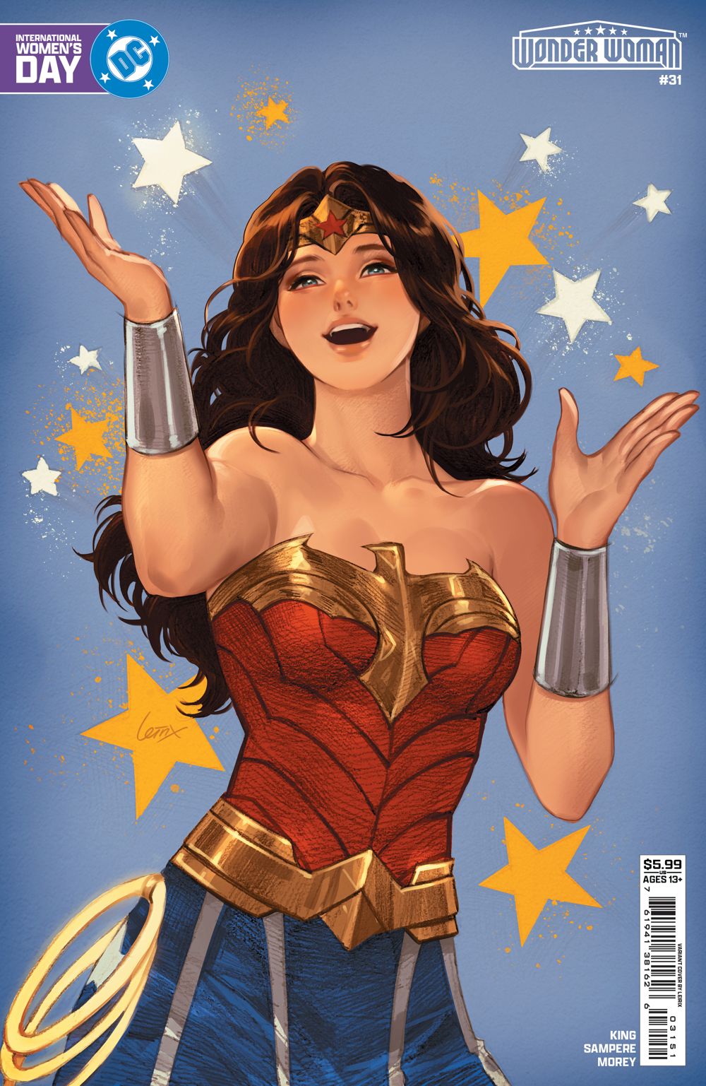 Wonder Woman #31 (Cover E Lesley Leirix Li International Women's Day Card Stock Variant)