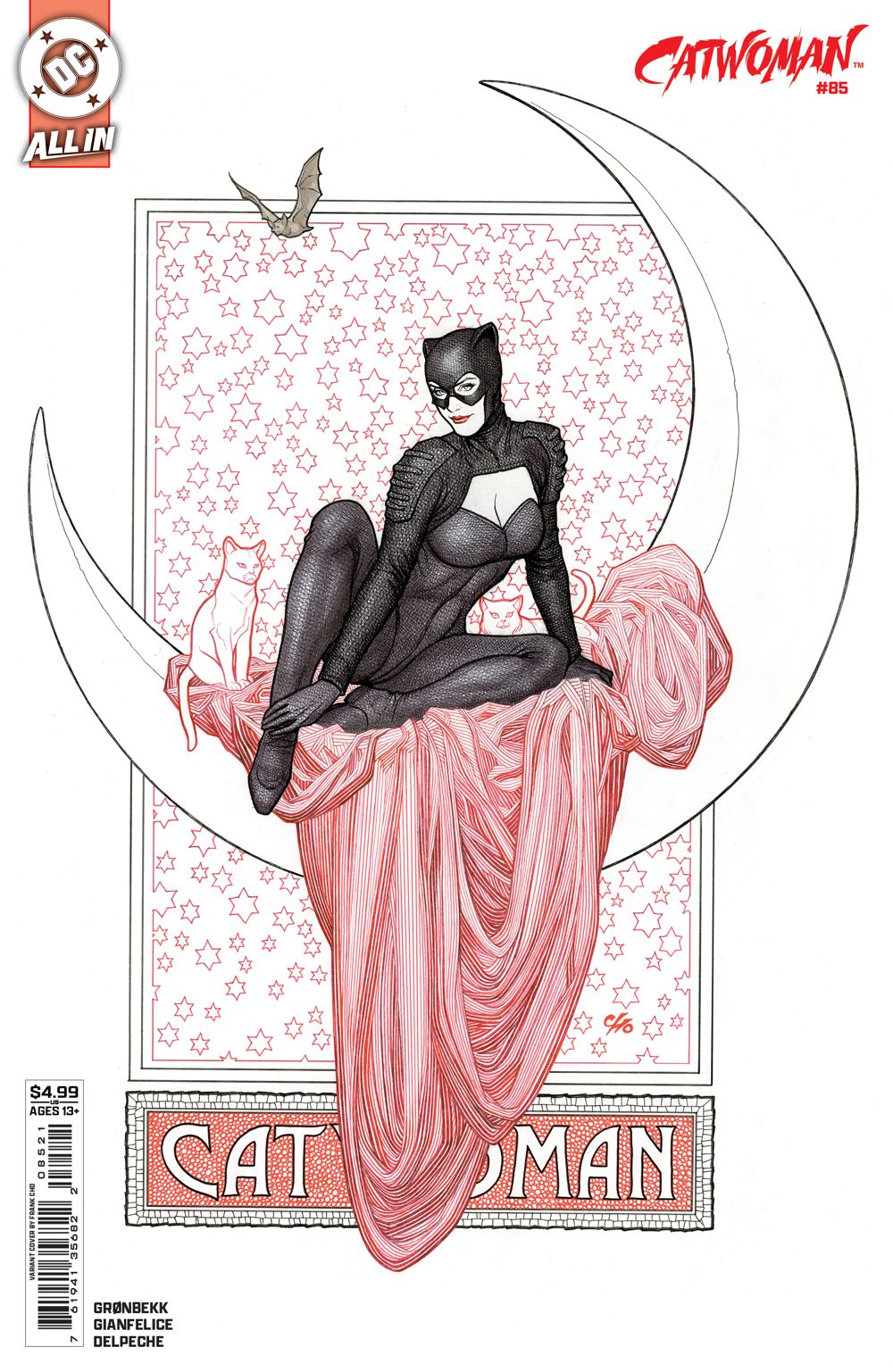 Catwoman #85 (Cover B Frank Cho Card Stock Variant)