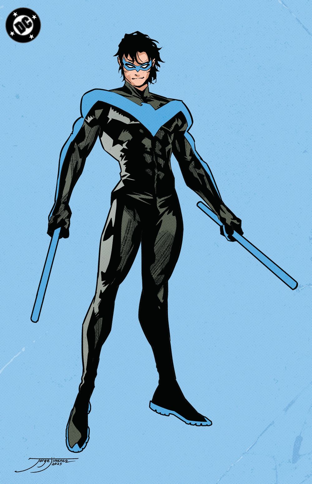 Nightwing #136 (Cover E Jorge Jimenez Corner Box Spot Foil Variant)