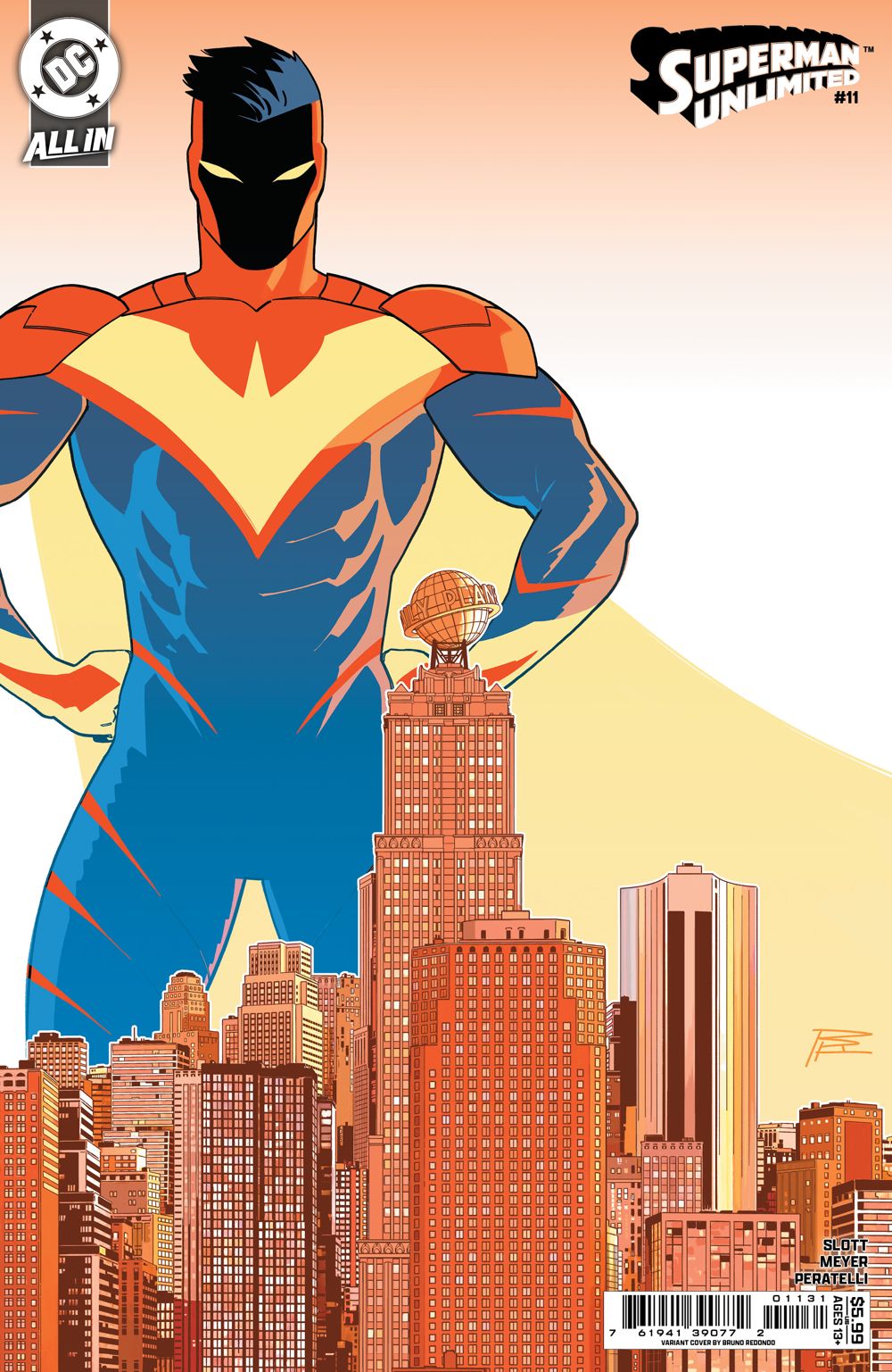 Superman Unlimited #11 (Cover B Bruno Redondo Card Stock Variant)