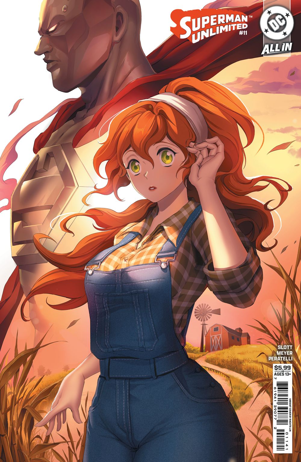 Superman Unlimited #11 (Cover C Rachta Lin Card Stock Variant)