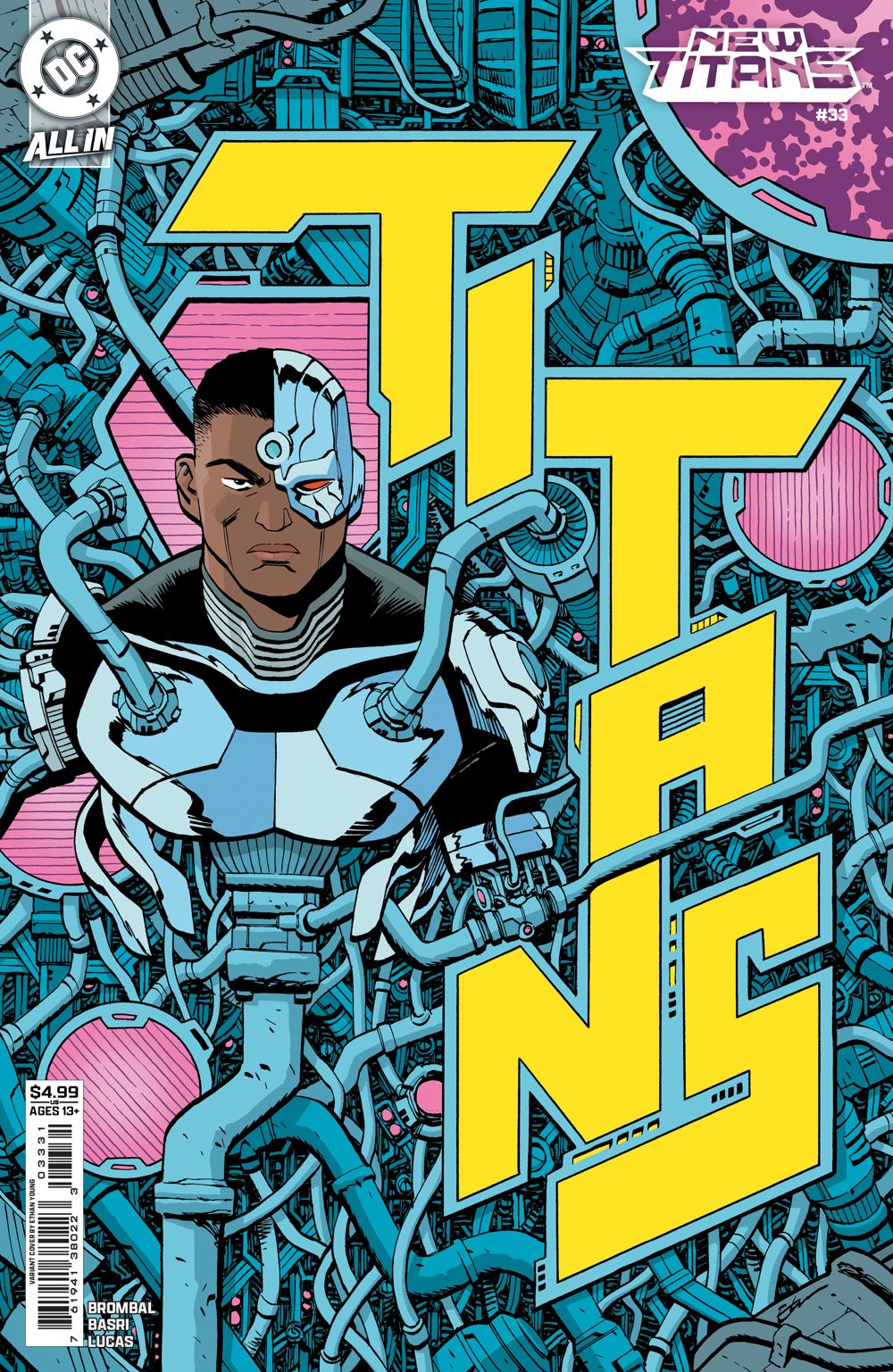 New Titans #33 (Cover C Ethan Young Card Stock Variant)