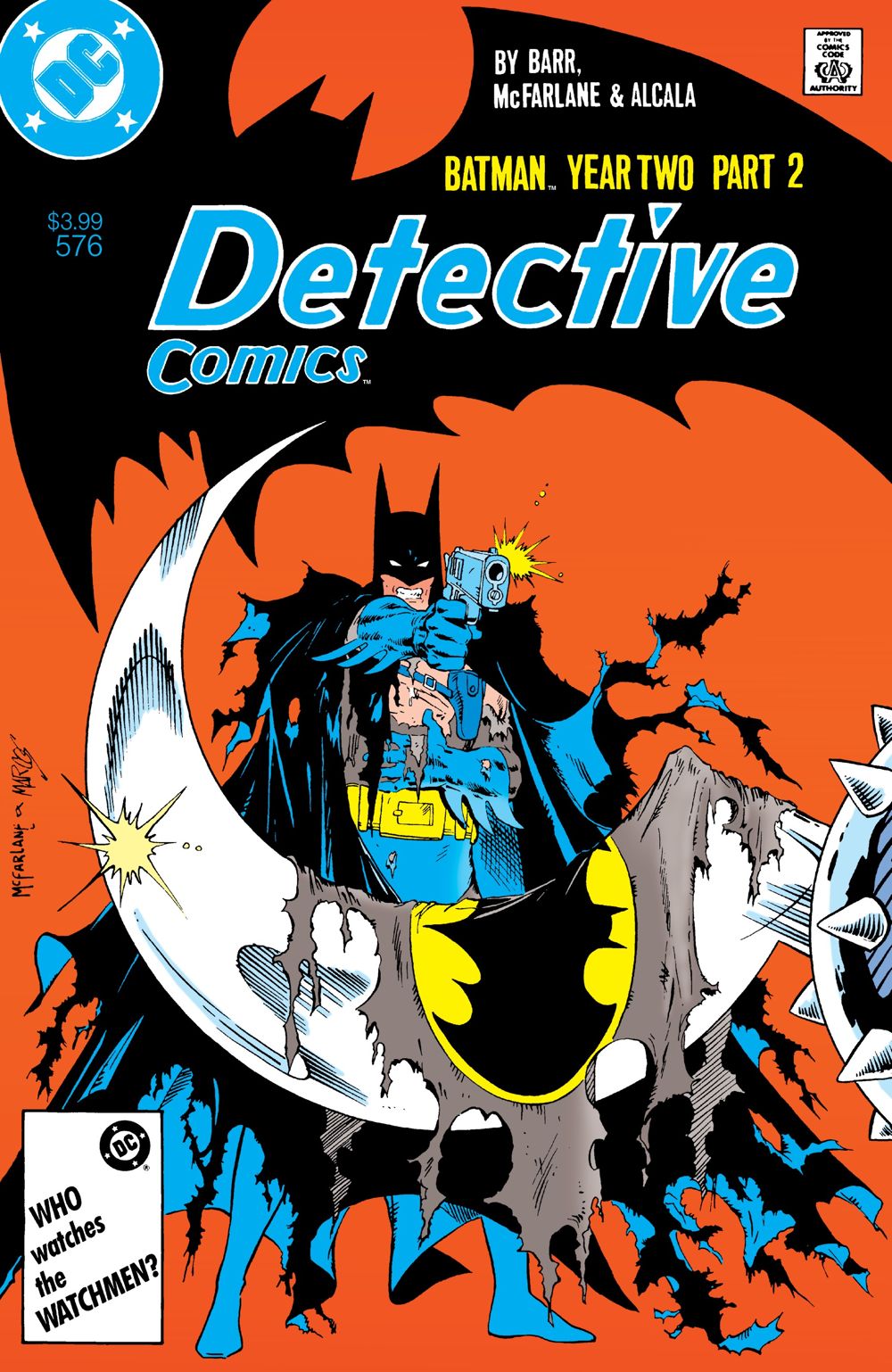 Detective Comics #576 (Facsimile Edition)(Cover A Todd McFarlane)(Year Two Part 2 Of 4)