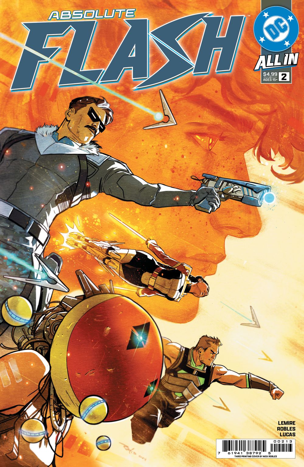 Absolute Flash #2 (3rd Printing Cover A Nick Robles)