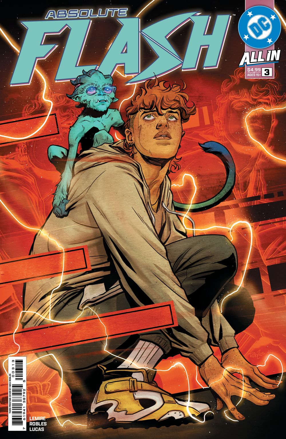 Absolute Flash #3 (3rd Printing Cover A Nick Robles)