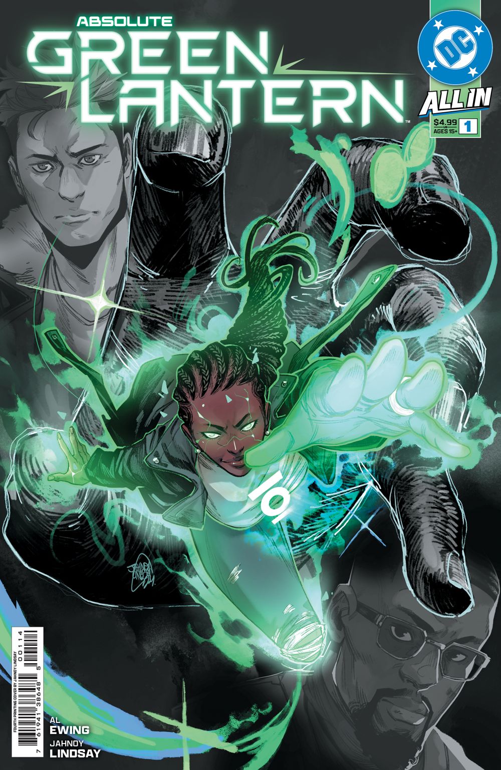 Absolute Green Lantern #1 (4th Printing Cover A Jahnoy Lindsay)