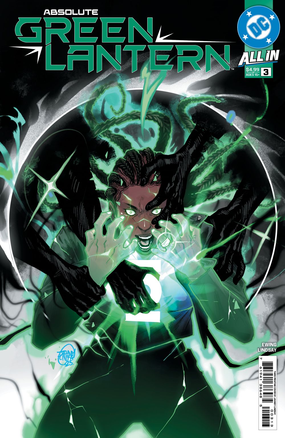 Absolute Green Lantern #3 (3rd Printing Cover A Jahnoy Lindsay)