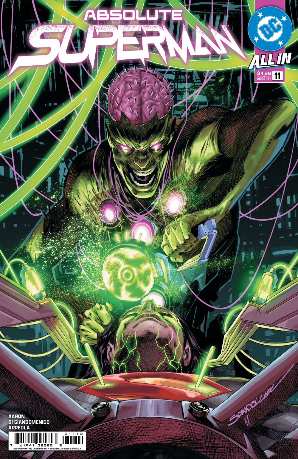 Absolute Superman #11 (2nd Printing Cover A Rafa Sandoval)