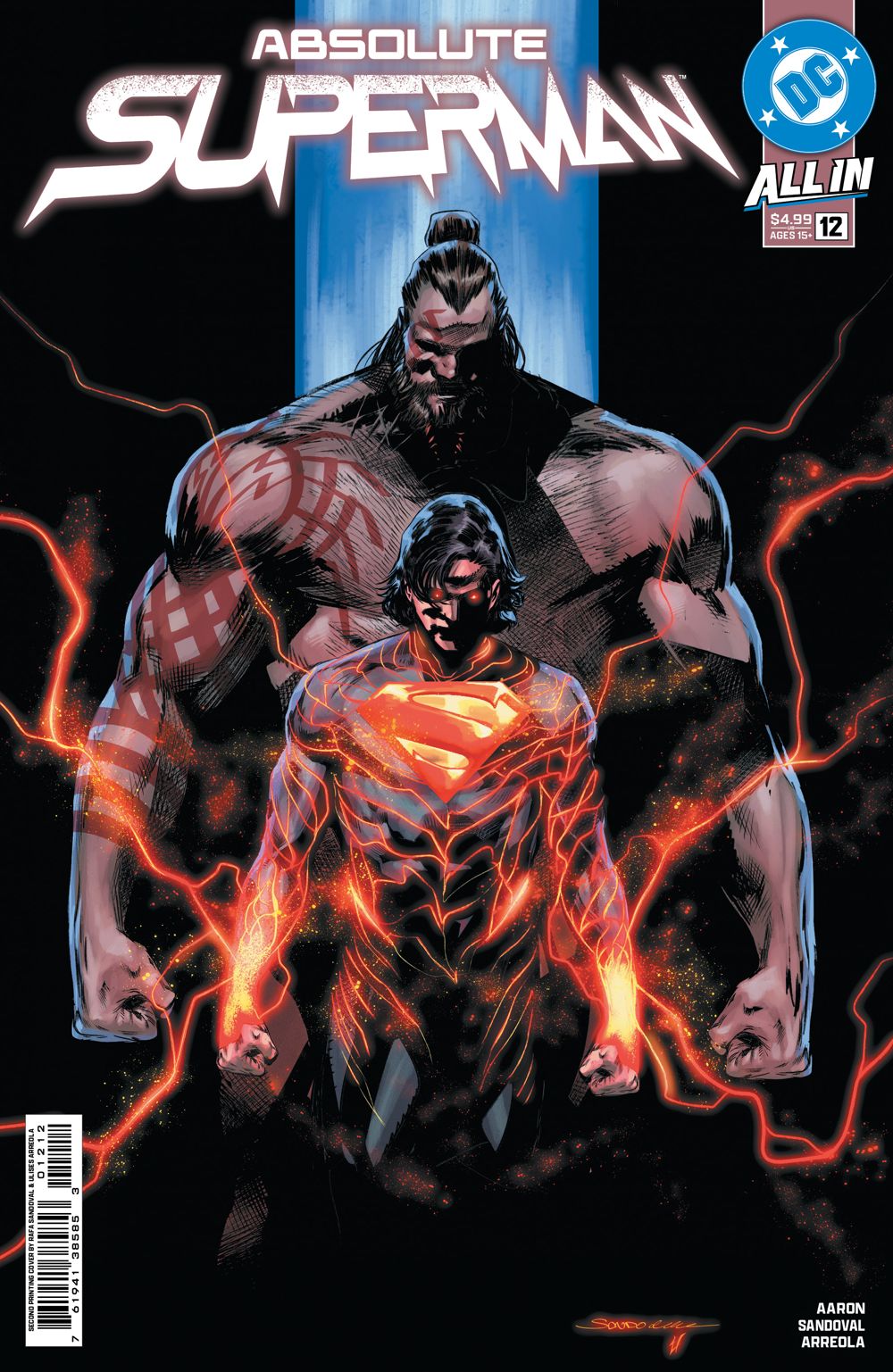Absolute Superman #12 (2nd Printing Cover A Rafa Sandoval)